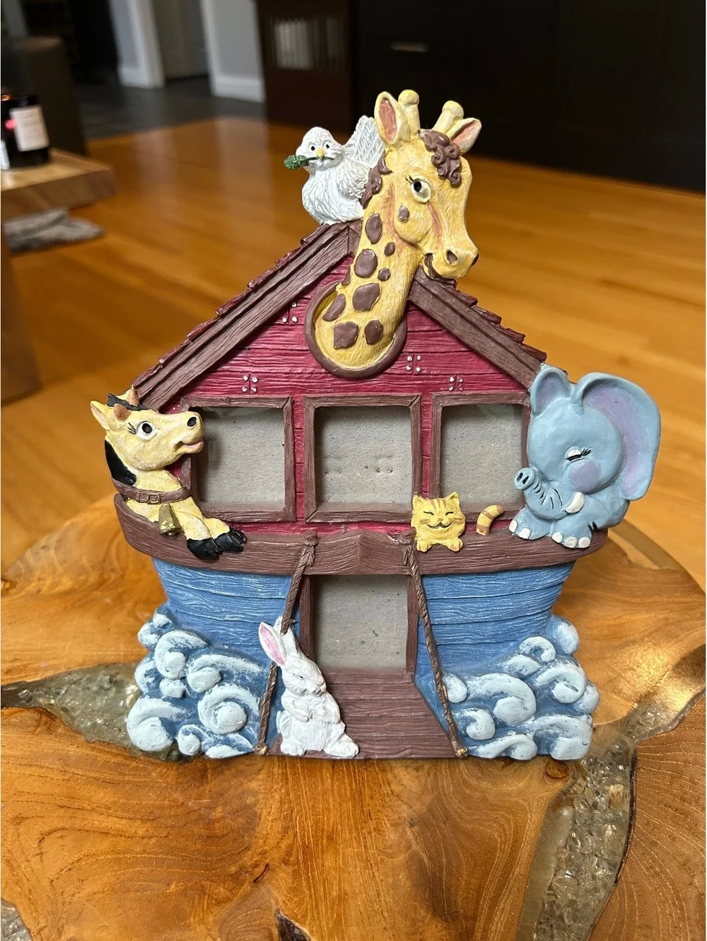 NOAH'S ARK Picture Frame for 4 Photos by FIGI